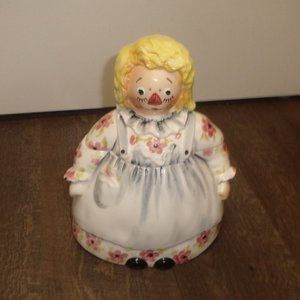 Embassy Raggedy Ann cookie jar